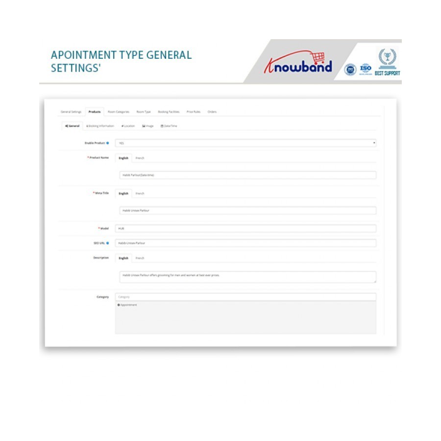 Booking And Rental System - Opencart Extension