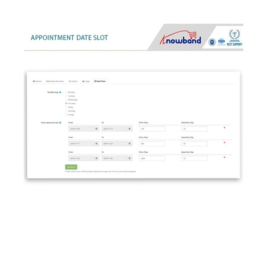 Booking And Rental System - Opencart Extension